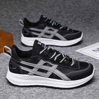 En stock : Baskets de course légères et confortables de la marque Owens, rehaussées, souples, respirantes et tendance