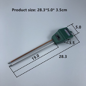 Soil Ph Moisture Meter Dual Needle Square Head Multifunctional Tester For Garden Plant Care - Product Image 3