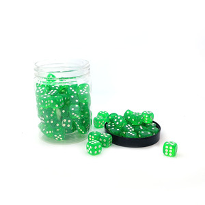 Tùy Chỉnh Nhãn 12Mm Đầy Màu Sắc Trong Suốt D6 <span class=keywords><strong>Dice</strong></span> Set 100 Pcs Acrylic Dices Với Nhựa Hộp Lưu Trữ Chai Cho Hội Đồng Quản Trị Trò Chơi - Product Image 3