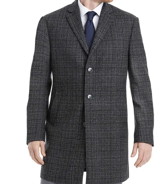 Mix wool long coat mens hot sell in EU formal coat