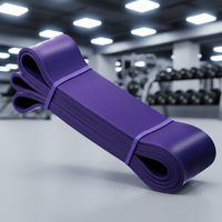 Banda Elástica de Látex Natural Suave para Ejercicios, Rehabilitación y Fisioterapia