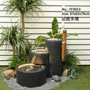 Statue de Bouddha grandeur nature pour <span class=keywords><strong>jardin</strong></span>, fontaine d'eau, cascade, sculpture pour la décoration de cour, de <span class=keywords><strong>jardin</strong></span> ou d'hôtel - Product Image 6