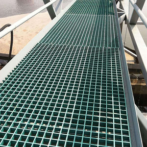 Vente en gros de revêtement de sol en plastique renforcé de fibre de verre FRP pour les pigeons de course avec service de coupe Drainage de tranchée de passerelle - Product Image 3