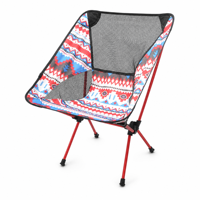 Chaise de plage pliable compacte ultralégère en aluminium avec tissu Oxford anti-affouillage pour jardin extérieur
