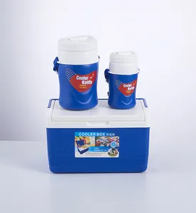 Durable Insulated Thermal 20L+11L+5L+1.0L+0.4 Ice Chest Cooler Box For Beverage/Food/Fishing/BBQ