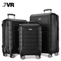 Voyages d'affaires Expansible continuez la Tirette de sacs Trolley Valise PC Ensemble DE Bagages ABS pour homme