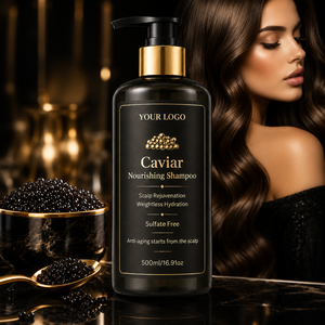 Set Profesional de Champú y Acondicionador Antienvejecimiento con Caviar - Reparación Intensiva para <span class=keywords><strong>Cabello</strong></span> Dañado, Marca Privada, Calidad de Salón, Venta al Por Mayor - Product Image 1