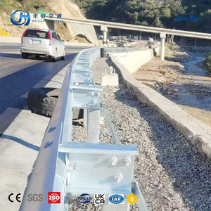 W Beam Highway Guard rail Fahrzeug <span class=keywords><strong>Crash</strong></span> Barrier Sicherheits barrieren für die Verkehrs sicherheit W Beam Guard rail Verkehrs sperre - Product Image 1