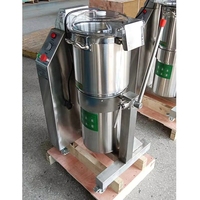Blender Mixer Vertikal Komersial PF 35 Liter 18L Pemotong Daging Buah Sayuran 110V 220V Pisau Baja Tahan Karat
