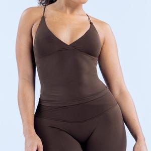 Top da Yoga Senza Cuciture per Donna, <span class=keywords><strong>Taglie</strong></span> Forti, Reggiseno Sportivo Estivo <span class=keywords><strong>Push</strong></span>-<span class=keywords><strong>up</strong></span>, Abbigliamento Fitness e Athleisure - Product Image 4