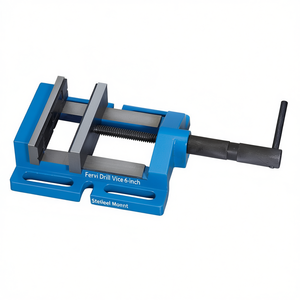 Étau de perçage Fervi 6 pouces en acier, à fixation sur banc, outil d'atelier robuste - Product Image 2