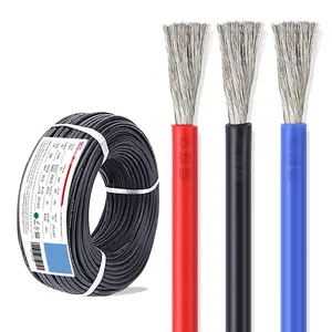 Filo di silicone morbido 14awg 400/0.08ts OD3.5mm filo di rame in scatola filo batteria al litio