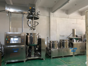 เครื่องผสมอิมัลชั่นแบบแรงเฉือนสูงอเนกประสงค์ 300 ลิตร สำหรับผลิตภัณฑ์ยาสีฟัน - Product Image 2