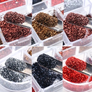Vernis à ongles en Gel, 1 boîte, poudre de <span class=keywords><strong>sucre</strong></span>, pigments chromés, poussière scintillante - Product Image 6