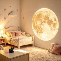Lampe de projection ciel étoilé Constellation en ABS, LED, alimentée par piles, lumière naturelle, design romantique pour la décoration intérieure