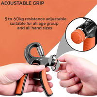 Entrenador de manos de 5-60kg, gimnasio, entrenamiento físico, ejercitador de agarre manual, muñeca, antebrazo, fuerza ajustable, brazo pesado, expansor de potencia carpiano