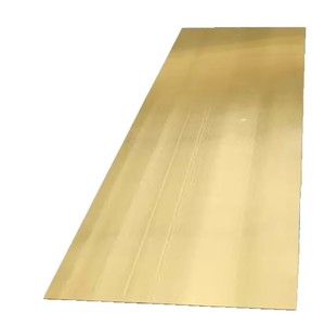 H62 Brass Sheet 0.8 1.0 1.5 2 3mm Thickness Cut And Machined For DIY Projects - Product Image 1