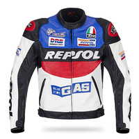 Blouson Moto en Cuir PU DUHAN VS02 pour Hommes et Femmes – Combinaison de Course Imperméable, Coupe-Vent et Anti-Chute pour la Conduite Urbaine et Tout-Terrain