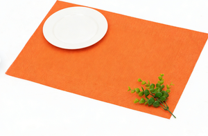 कस्टम ठोस रंग गर्म प्रिंट बुना हुआ <span class=keywords><strong>pvc</strong></span> रेस्तरां होटल डाइनिंग सजावट के लिए - Product Image 5