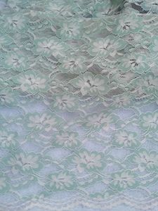 Breedte 150 Cm Kleurrijke 2 Tones Polyester Nylon Jacquard Bloem Kant Stof Voor Vrouwen Jurk Shirt - Product Image 3