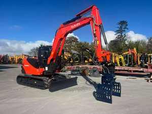 Miniexcavadora Usada Auténtica Kubota Kx085-5, Maquinaria de Construcción Nueva de Alta Calidad, 8.5 Toneladas, Venta de Fábrica - Product Image 2