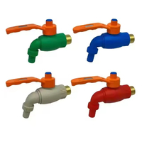 Robinet de cuisine à filetage mâle en fer blanc pour lavabo en plastique, compatible avec les tuyaux PPR du marché moyen-oriental – Le plus populaire
