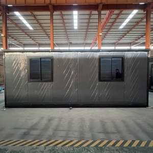 2 phòng ngủ 1 tắm mở rộng container nhà dễ dàng lắp ráp có thể tháo rời kho cho biệt thự căn hộ thép bằng gỗ Sandwich Panel - Product Image 3