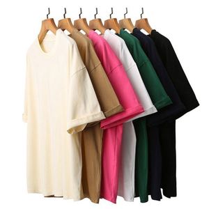 Design Custom Men's Street Wear <b>Drop</b> Shoulder T-Shirts High Quality Printing 100% Cotton Oversized Fit - Product Image 2