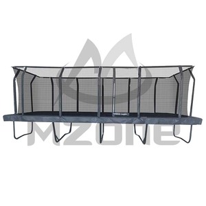 <span class=keywords><strong>Trampoline</strong></span> Mzone grand <span class=keywords><strong>rectangle</strong></span> 23 pieds x 10 pieds avec filet de sécurité pour l'extérieur - Product Image 2