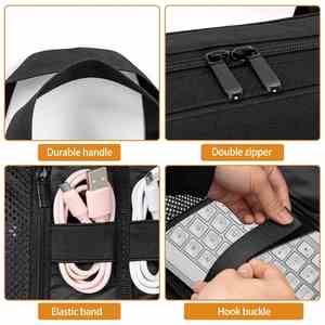 <b>Keyboard</b> Travel Case Protective <b>Keyboard</b> Bag Soft Travel Bag - Product Image 4
