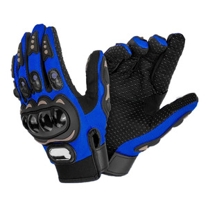 Guantes de Motocicleta de Color Sólido de Alta Calidad a Precio Razonable, Guantes de Cuero para Motocicleta con Protección de Pantalla Táctil al por Mayor - Product Image 1