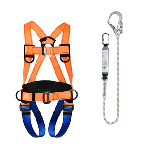 Sabuk Pengaman Panjat Tebing, Penyelamatan Kebakaran, Penjelajahan Gua, Rappelling, dan Perlindungan Pohon, Dapat Disesuaikan untuk Ketinggian, Pelindung Tubuh Penuh, Sabuk Pengaman Pinggang - Product Image 4
