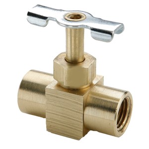 Aiguille en laiton NPT de 3/8 pouce pour alimentation manuelle en huile et applications - Product Image 4