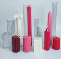 Hochwertige Acryl-Kunststoff-Polycarbonat-Kerzenform für Stabkerzen zur Kerzenherstellung