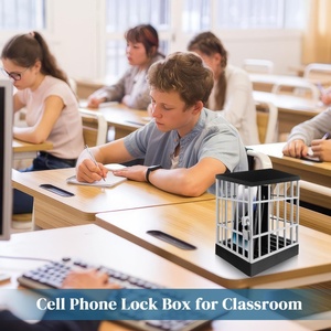 Support de téléphone design « cellule de prison » – Idéal pour smartphones à la maison, au bureau ou sur table – Idée cadeau originale pour la salle de classe et le divertissement familial - Product Image 4