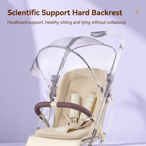 Venta Directa de Fábrica, Carriola para Niños con Respaldo Protector de Columna, Práctico Compartimento de Almacenamiento, Carriola EN1888 - Product Image 4
