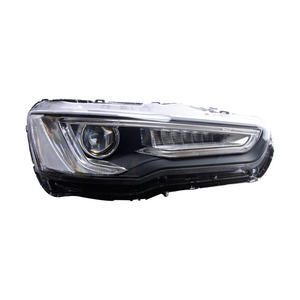 Пара автомобильных фар в сборе для Mitsubishi <span class=keywords><strong>Lancer</strong></span> 2009-2016 автомобильные передние фары Plug & Play Auto светодиодные фары - Product Image 5