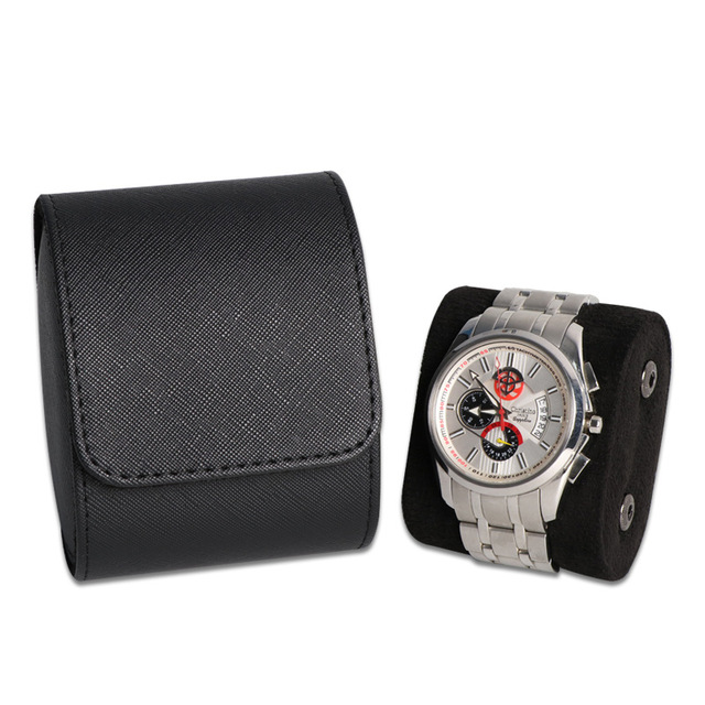 Travel Accessories Watch Storage Bag Waterproof Wear-Resistant PU Leather Portable Retro Storage Box Model 1655 Shenzhen
