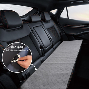 Alfombrilla para coche para mascotas, alfombrilla para perros para asiento trasero, 140x45cm, rectangular gris impermeable para uso en las cuatro estaciones - Product Image 2