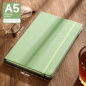 Ensemble cadeau de carnet de notes d'affaires en similicuir personnalisé Pappy Strap, relié sans fil, pour enregistrement de réunion, journal, Chine - Product Image 6