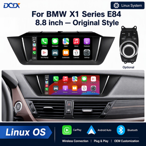 Linux Auto-Multimediaplayer für BMW X1 E84 2009-2015 CIC CarPlay Android Auto Touchscreen-Einheit 8,8'' Video BT Display <span class=keywords><strong>Monitor</strong></span> - Product Image 1