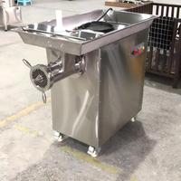Machine à hacher la viande électrique robuste de 5 kW, hachoir à viande commercial, machine de transformation de la viande industrielle