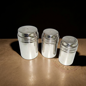 High Quality Eco-Friendly Stainless Steel Spice <b>Shaker</b> for Kitchen Restaurant Use Durable Seasoning Jar <b>Salt</b> Pepper Herbs - Product Image 1