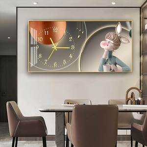 Tranh treo tường kim loại nghệ thuật hiện đại, tranh trang trí 3D cao cấp, đồng hồ treo tường phong cách Bắc Âu, bán buôn theo yêu cầu. - Product Image 6