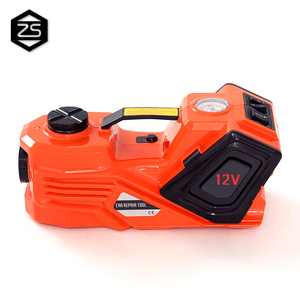 Profesional de china Motor 12 V coche hidráulico de elevación de <span class=keywords><strong>jack</strong></span> con Inflador de neumáticos de la bomba - Product Image 1