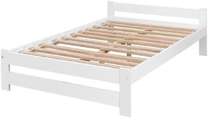<span class=keywords><strong>Cama</strong></span> de tamaño <span class=keywords><strong>doble</strong></span> de madera de pino blanco Diseños <span class=keywords><strong>Precio</strong></span> barato Muebles de vida Mesa de centro moderna Sábana - Product Image 4