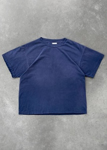 T-Shirt in cotone 100% con stampa Streetwear personalizzata Dtg oversize rilassata e corta - Product Image 2