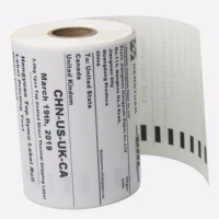 Dymo — autocollant thermique Direct de toutes séries, Logo personnalisé imprimé, taille UPC, rouleau d'étiquette de code à barres, nouvelle collection, usine