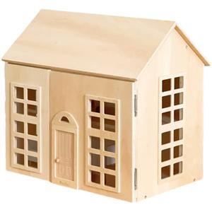 HOYE CRAFT-casa <span class=keywords><strong>de</strong></span> muñecas <span class=keywords><strong>de</strong></span> madera para niñas, casa <span class=keywords><strong>de</strong></span> juegos <span class=keywords><strong>de</strong></span> rol - Product Image 1