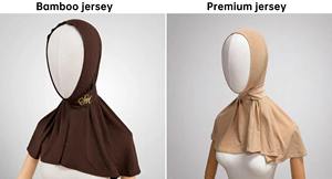 Hijab Istantaneo ODM/OEM con Logo Ricamato Personalizzato, Sciarpa di Qualità <span class=keywords><strong>RUYA</strong></span>, Hijab Premium in Jersey MERRACHI - Product Image 2